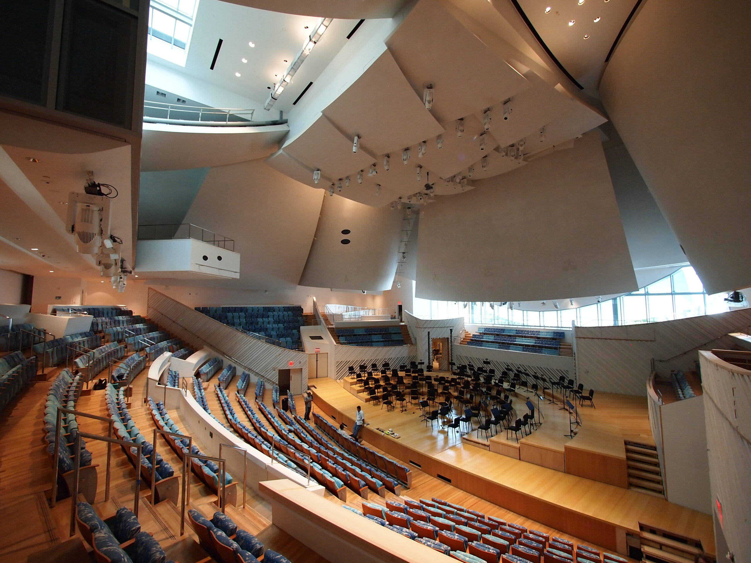 View from rear corner