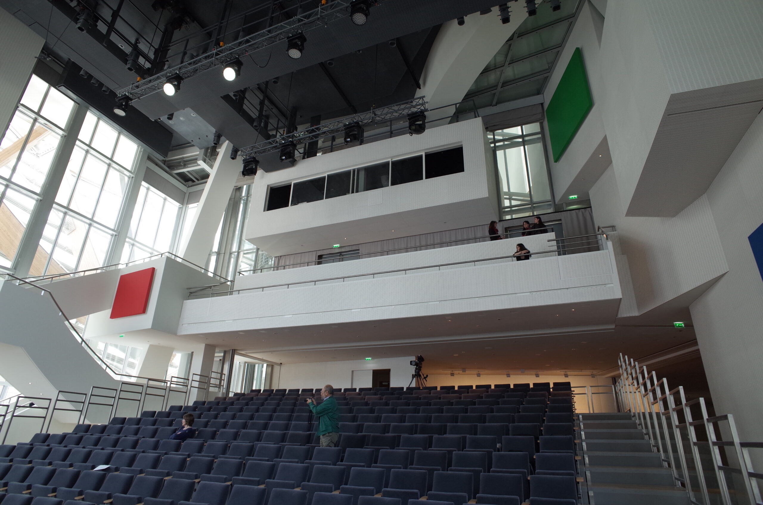 View from stage right