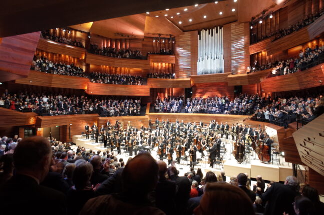 View from upper stalls