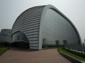 Exterior view from the garden terrace on the 8th floor