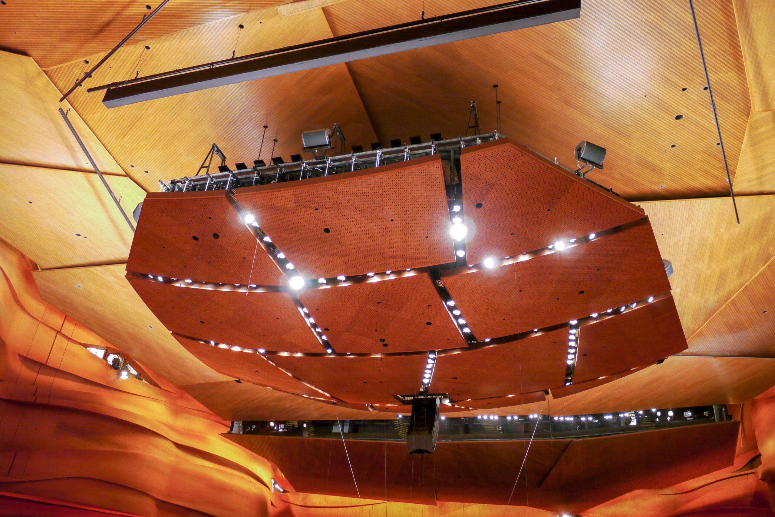 Acoustical ensemble reflector