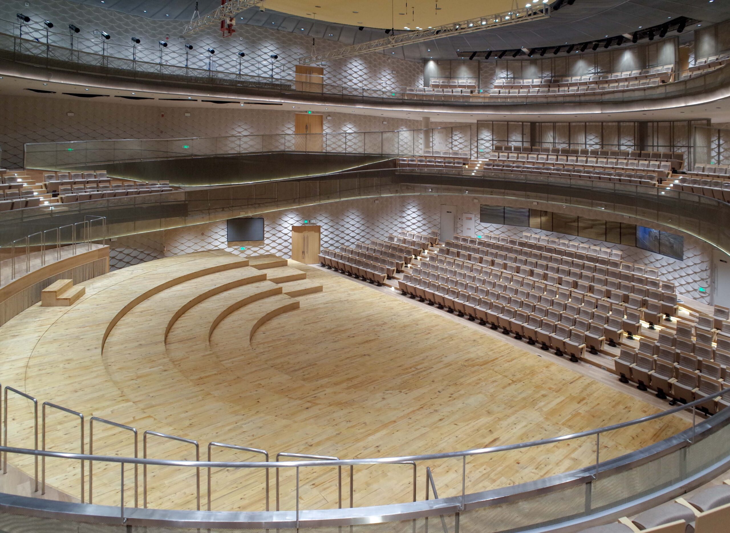 View from side terrace