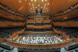 View from chorus seating