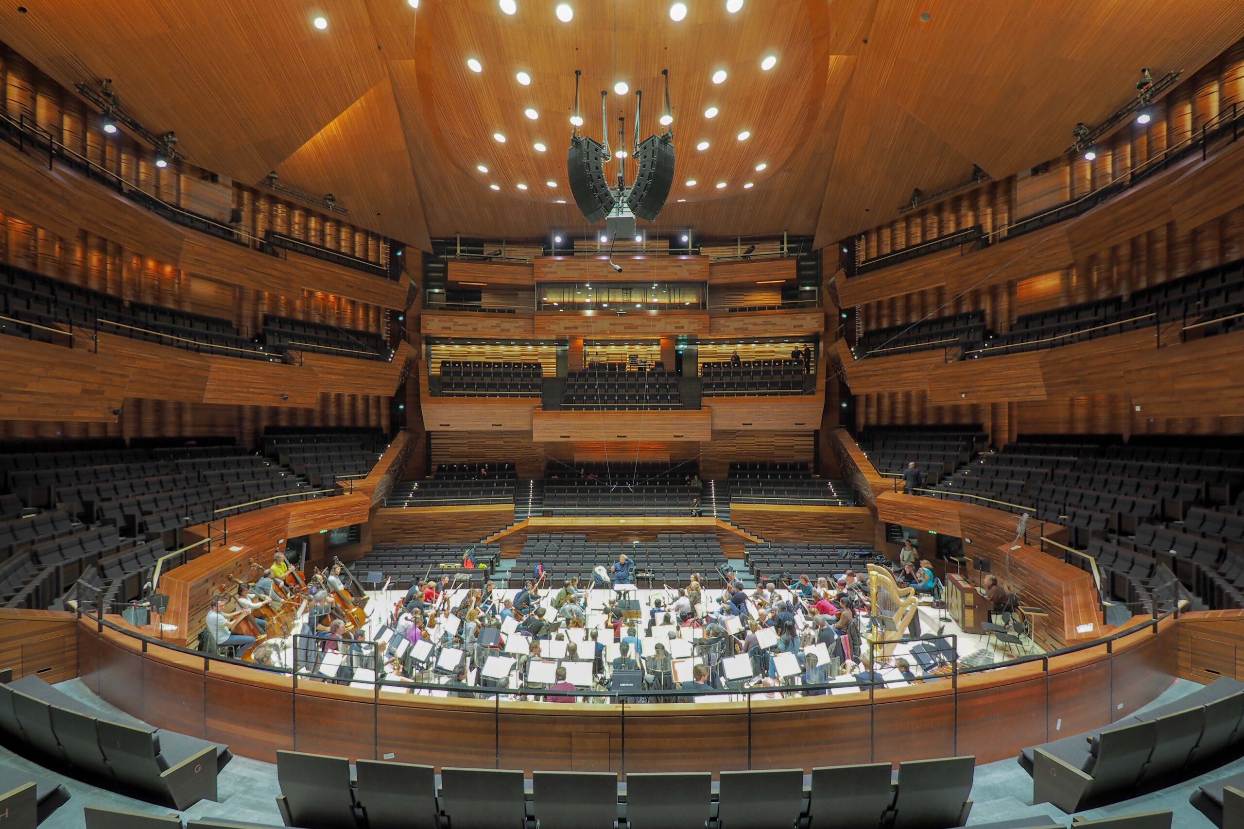 View from chorus seating