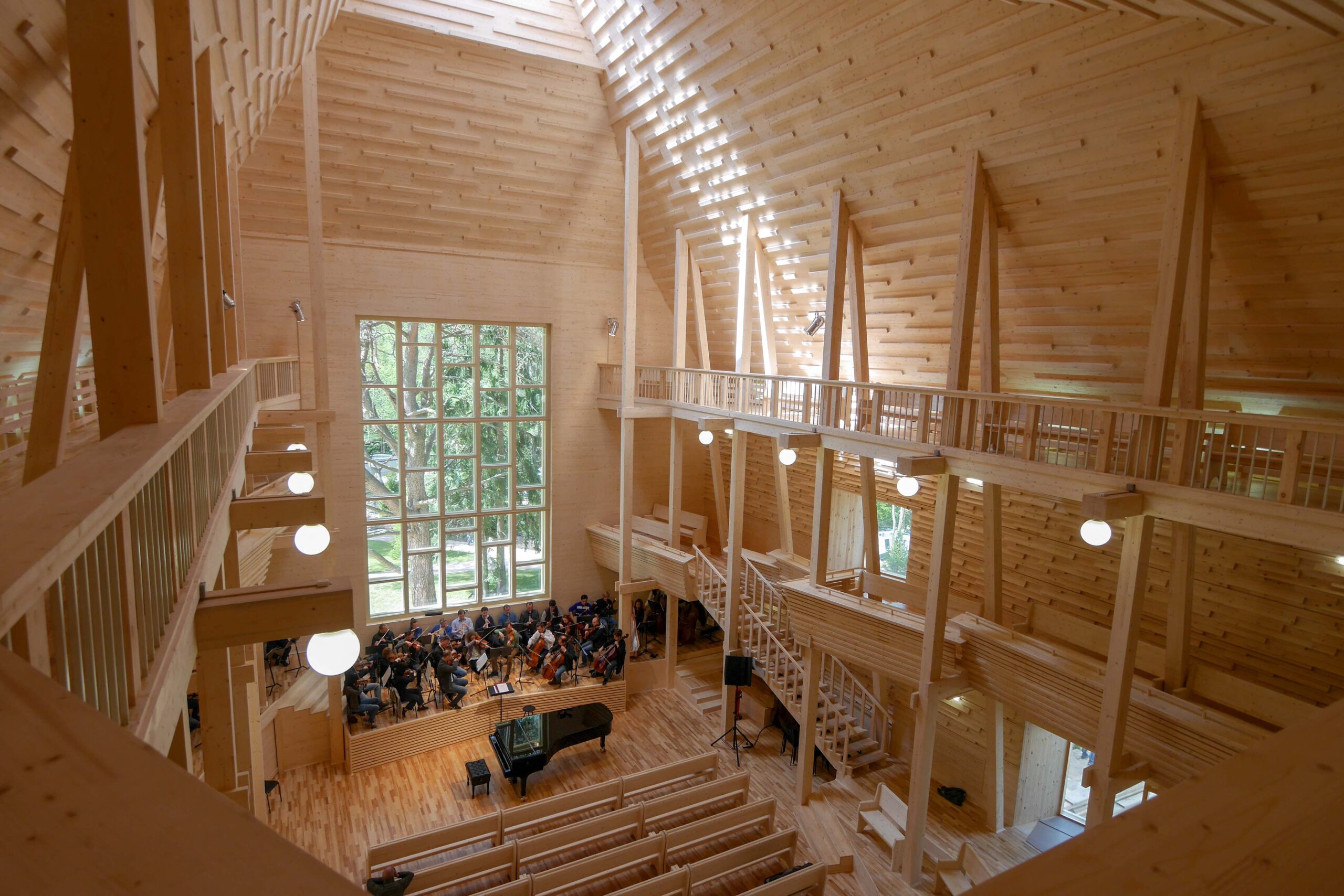 View from 2nd balcony
