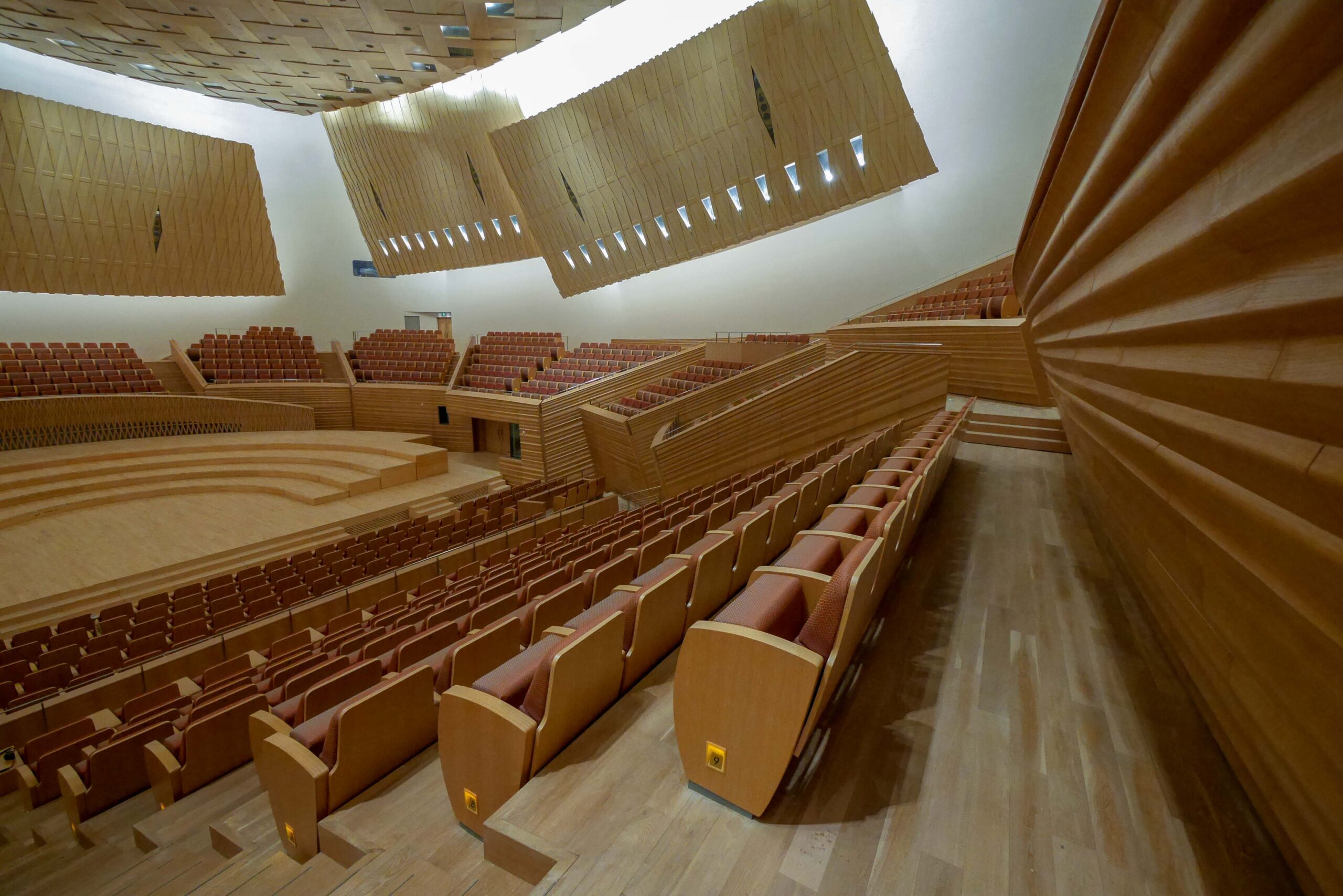 Terrace wall texture