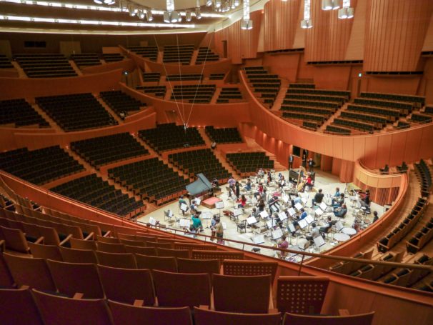 View from the side terrace