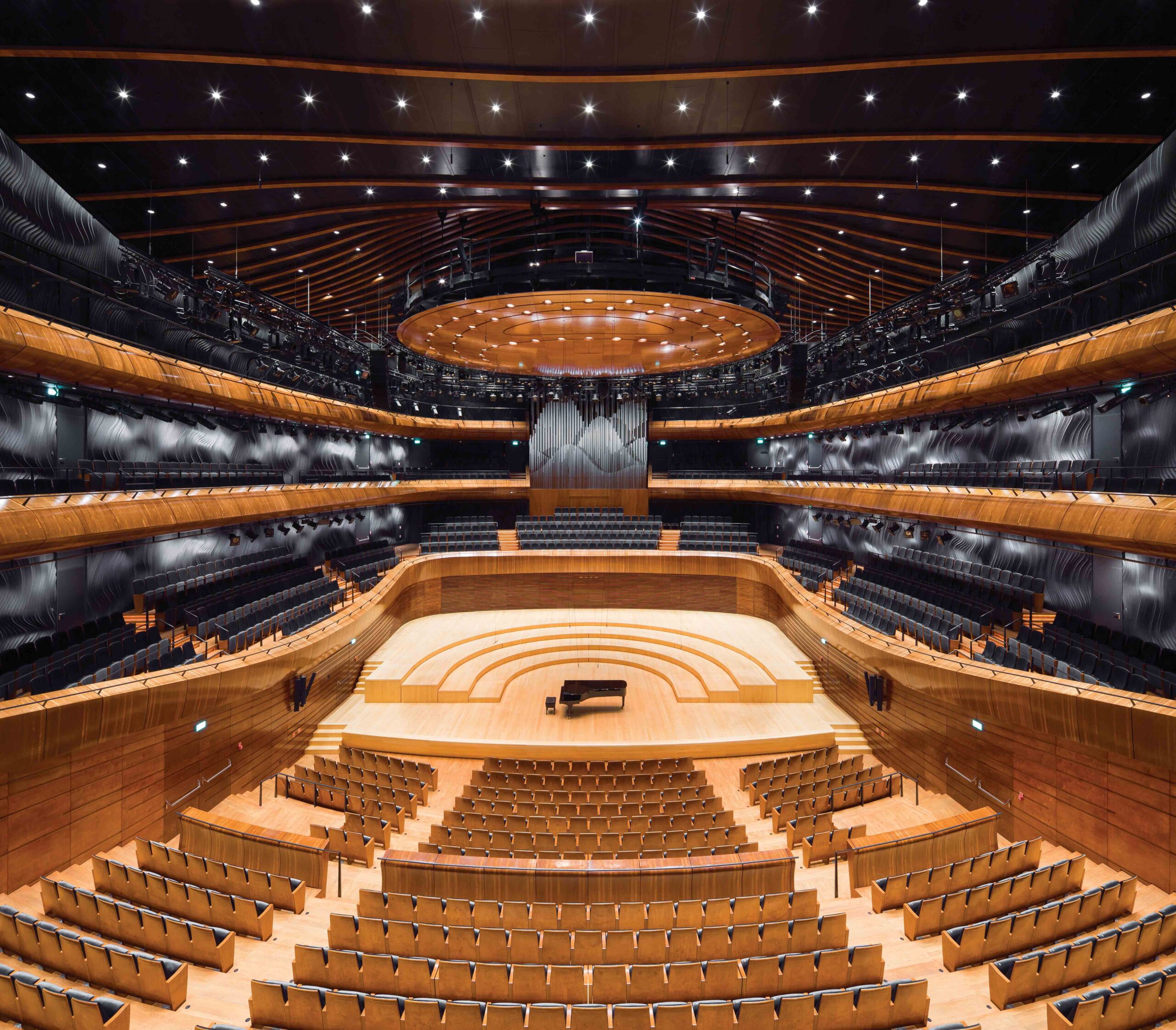 View from first balcony