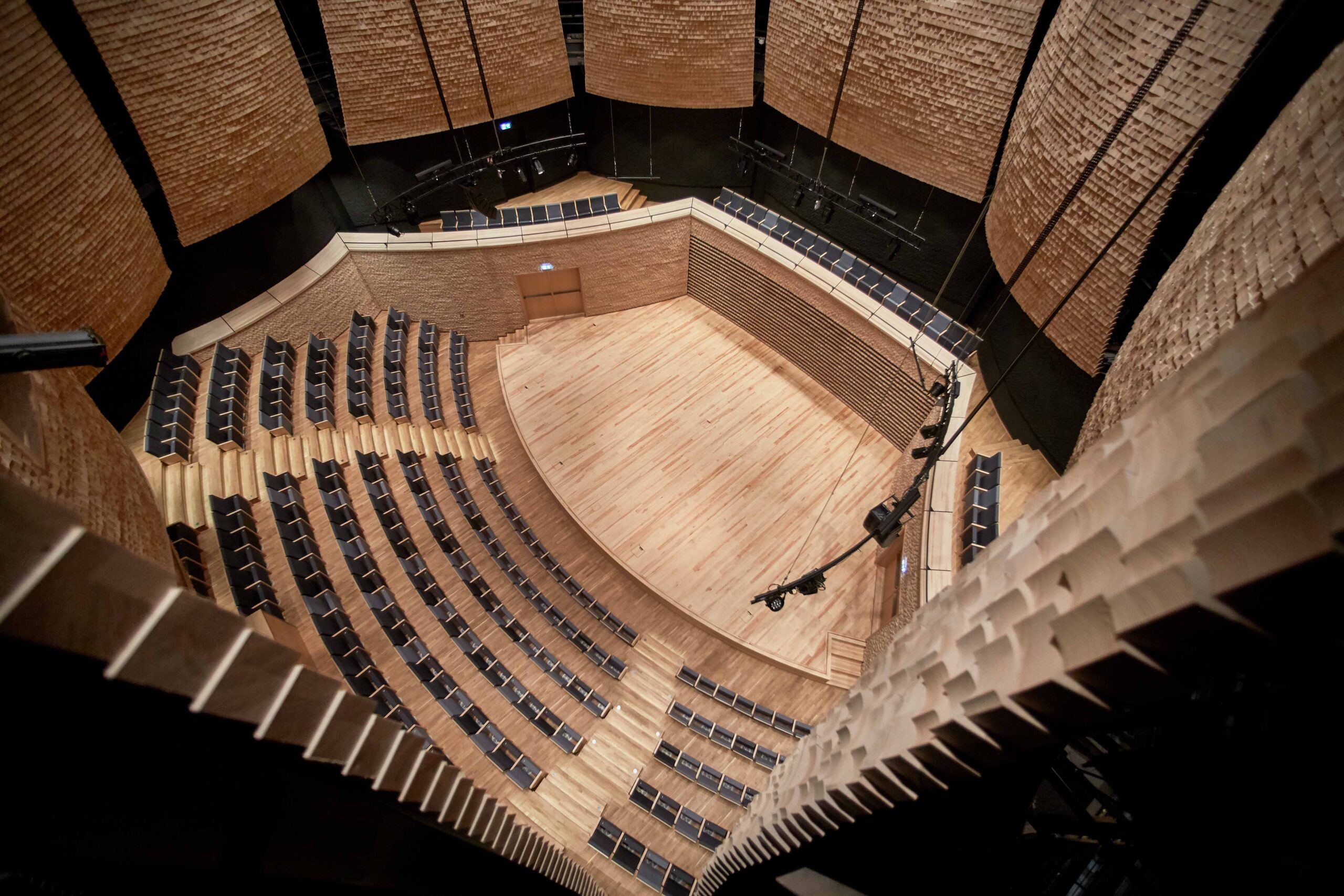 View from between the sails