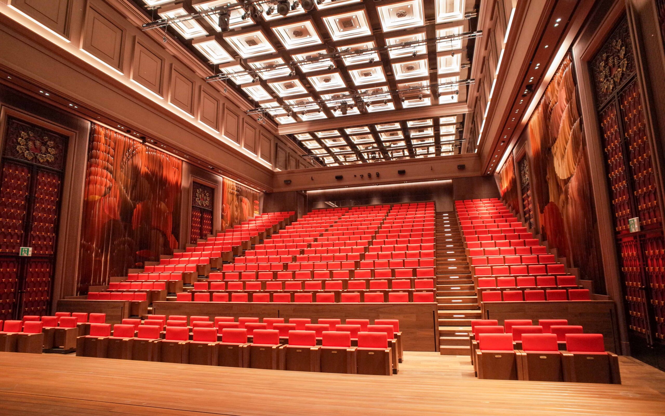 View from stage